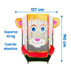 Cama Elástica 4.5ft (137cm León)