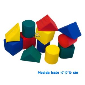 Set de Figuras Geométricas x 12 Pzs brincos