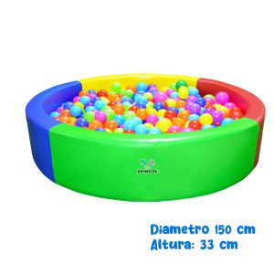 Piscina multicolor – 150 cm.