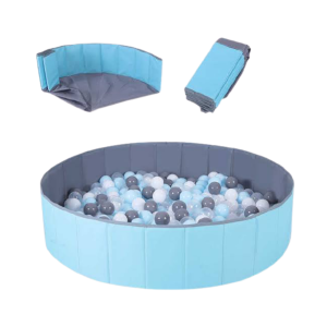PISCINA MONTESSORI 130 cm PLEGABLE BRINCOS