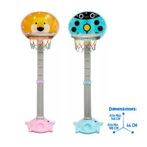 Baloncesto regulable brincos