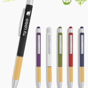 Bolígrafo bambú soft