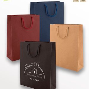 Bolsa de cartón vertical