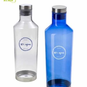 Botella agua transparente