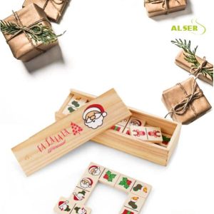 Domino Navideño Personalizable