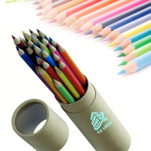 Estuche 24 lapices personalizado