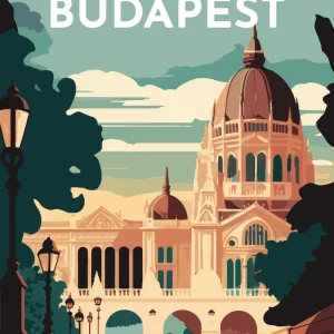 Póster de viaje Budapest