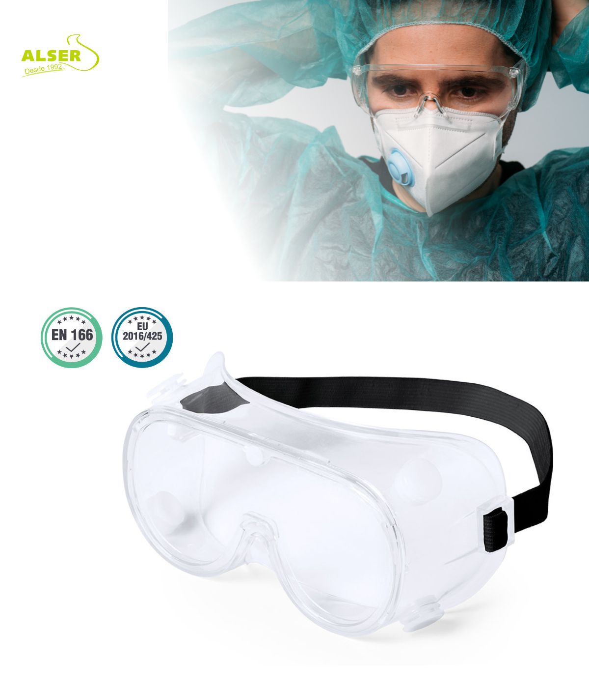 Gafas Panoramicas de Protección ALP