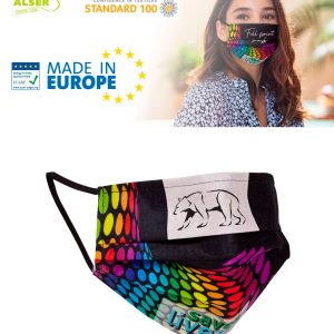Mascarilla de tela personalizable