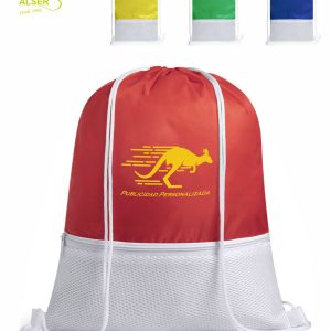 Mochila saco cremallera