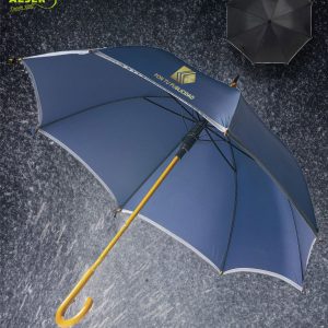 Paraguas ribete reflectante