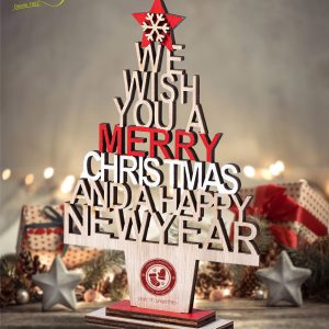 Árbol navidad madera