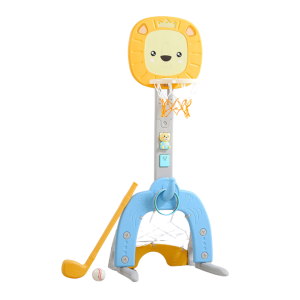 Baloncesto leoncito 3 en 1 – amarillo