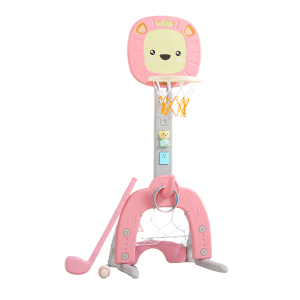 Baloncesto leoncito 3 en 1 – rosado