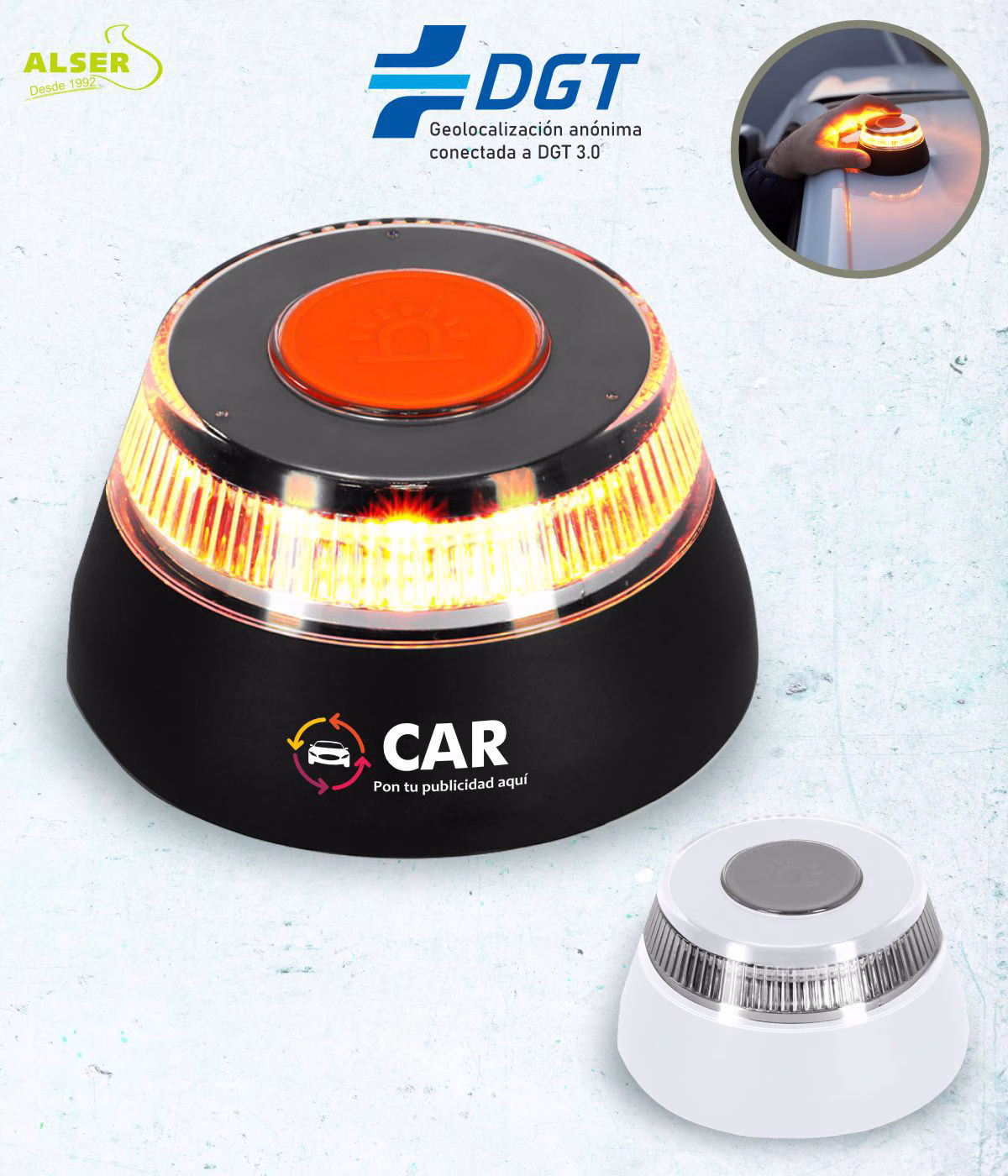 Baliza de emergencias v16