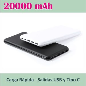 batería externa para móviles personalizada