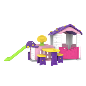 Casita ensueño 5 en 1 – techo morado