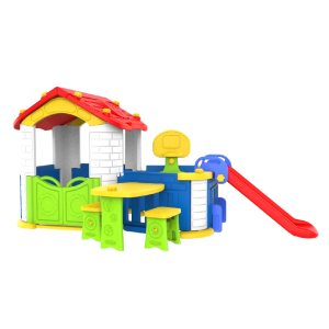 Casita ensueño 5 en 1 – techo rojo