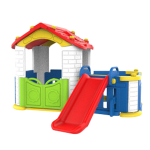 Casita ensueño 3 en 1 – techo rojo