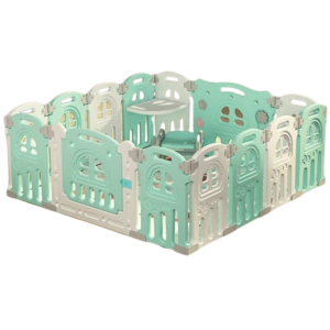 Corral con mesa y silla 185*150 – verde