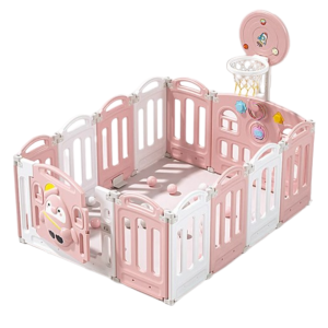 Corral pingüino 118*150 – rosado