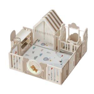 Corral multijuegos osito dormilón 180*150 – beige