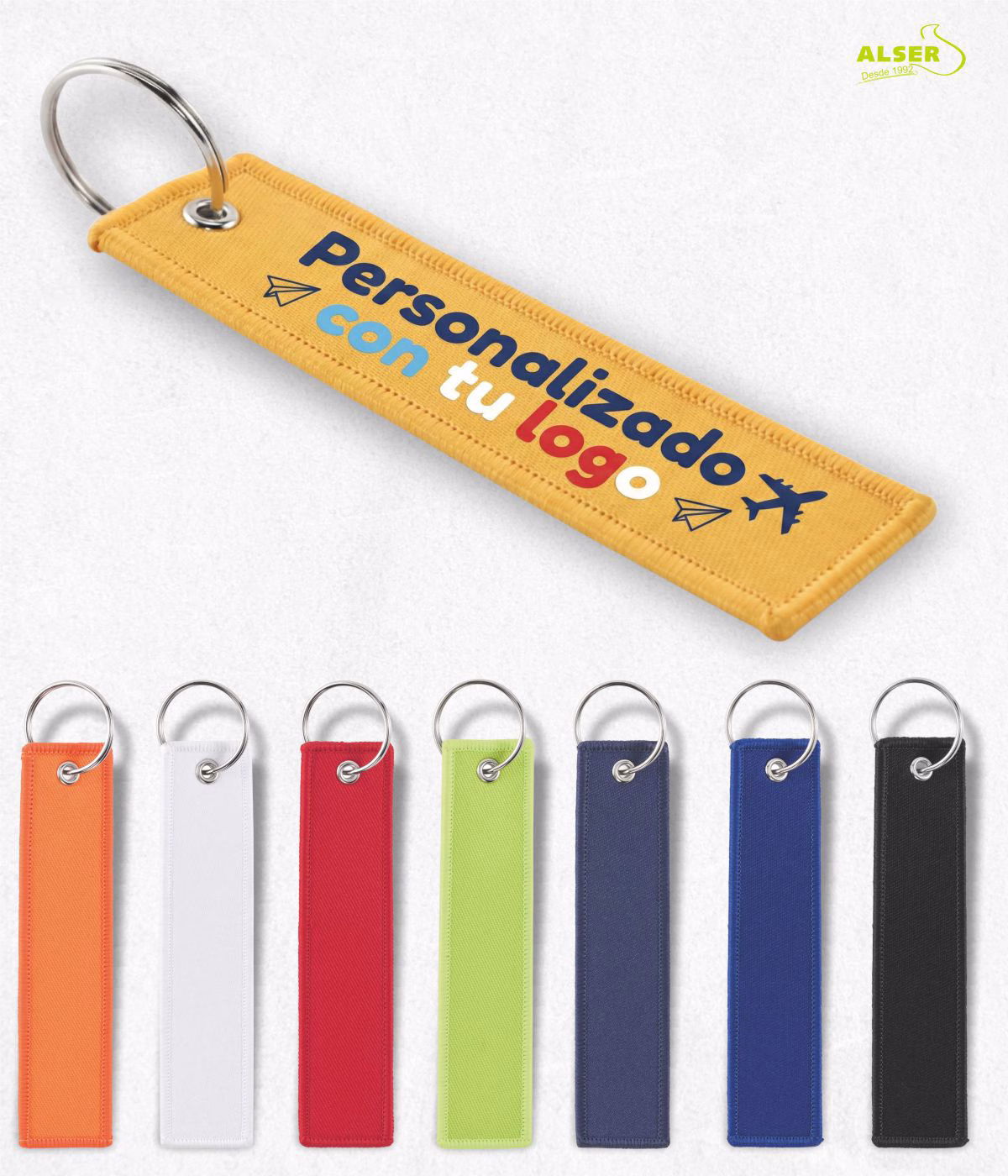 Llavero Remove Before Flight Tela Poliester