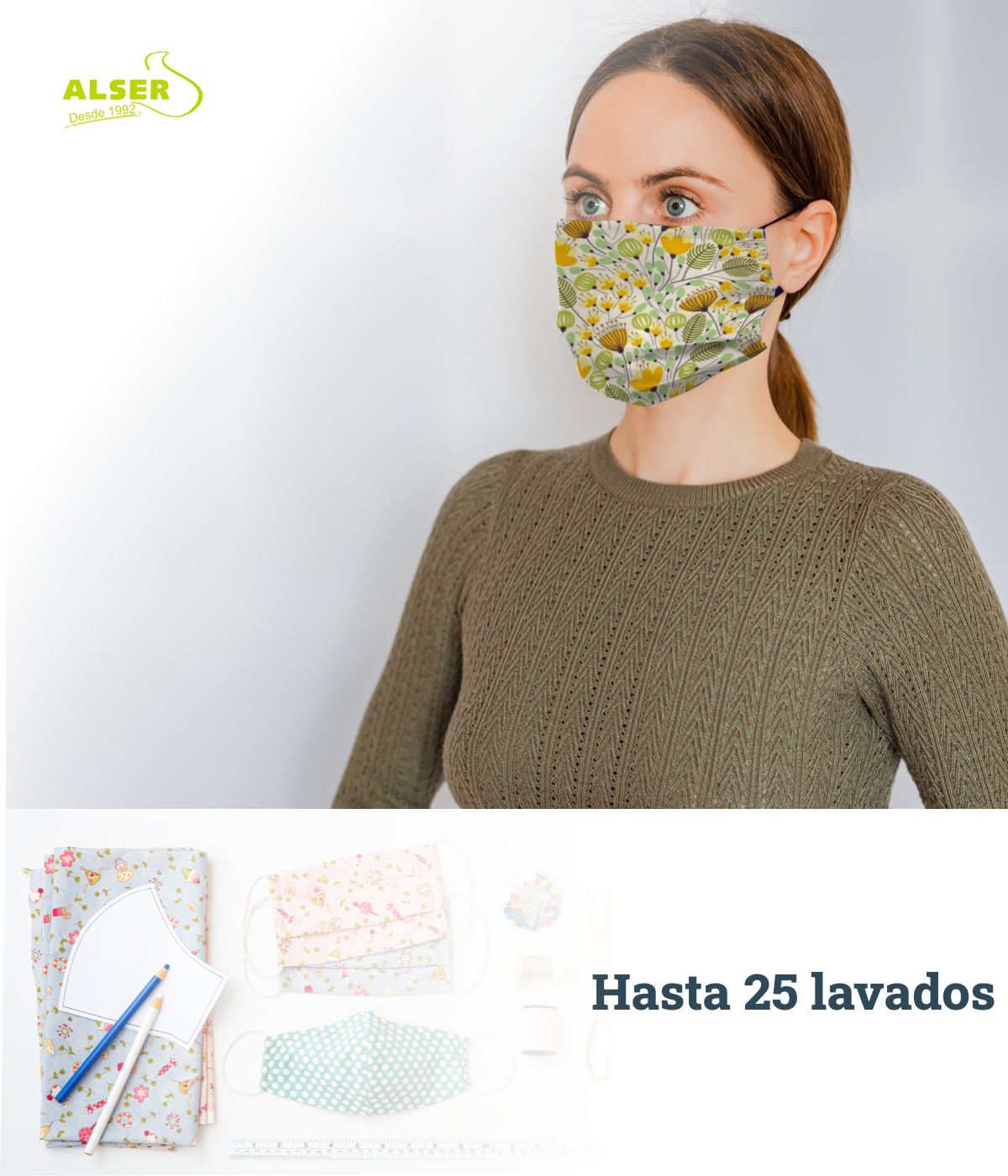 Mascarilla de tela personalizable - Imagen 6