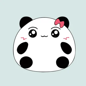 Pintar por números niños - Pequeño panda