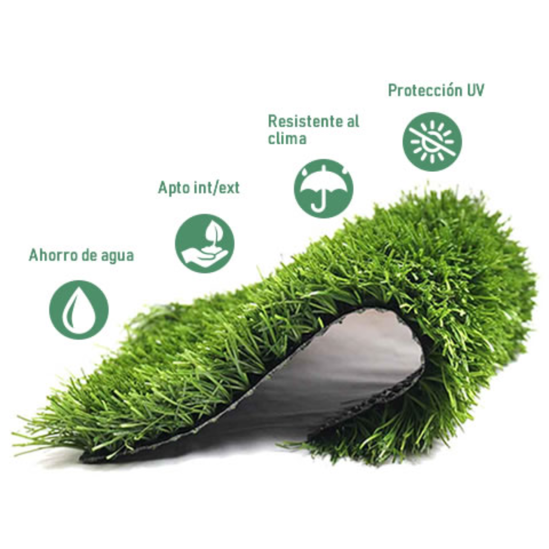 Grass sintético 30 MM – 10 MT² ( 2 x 5 MTS ) - Imagen 4