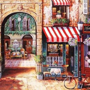 Bicicletas Al Lado Del Arco