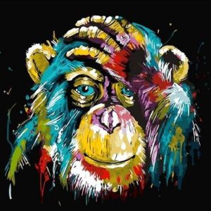 Orangután Pop Art