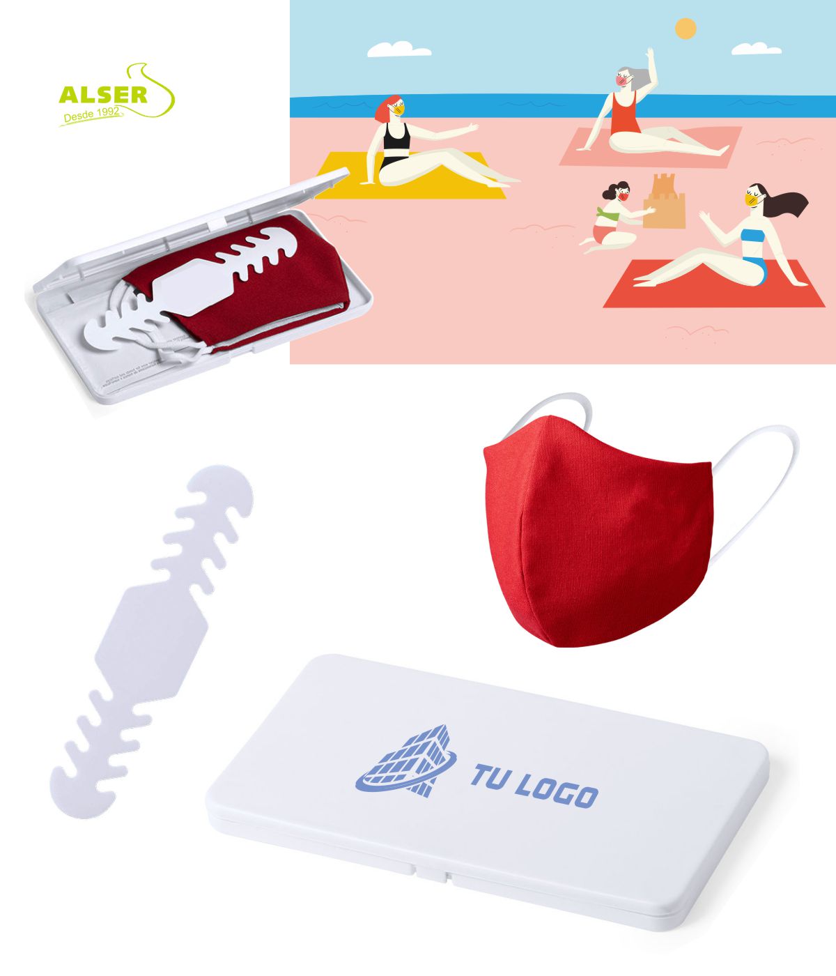 Productos higiénicos en set corporativo - Imagen 2